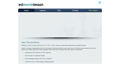 Desktop Screenshot of eslmovielesson.com
